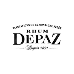 Logo Rhum Depaz, rhum de la montagne Pelée